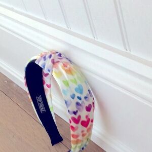 Rainbow heart headband